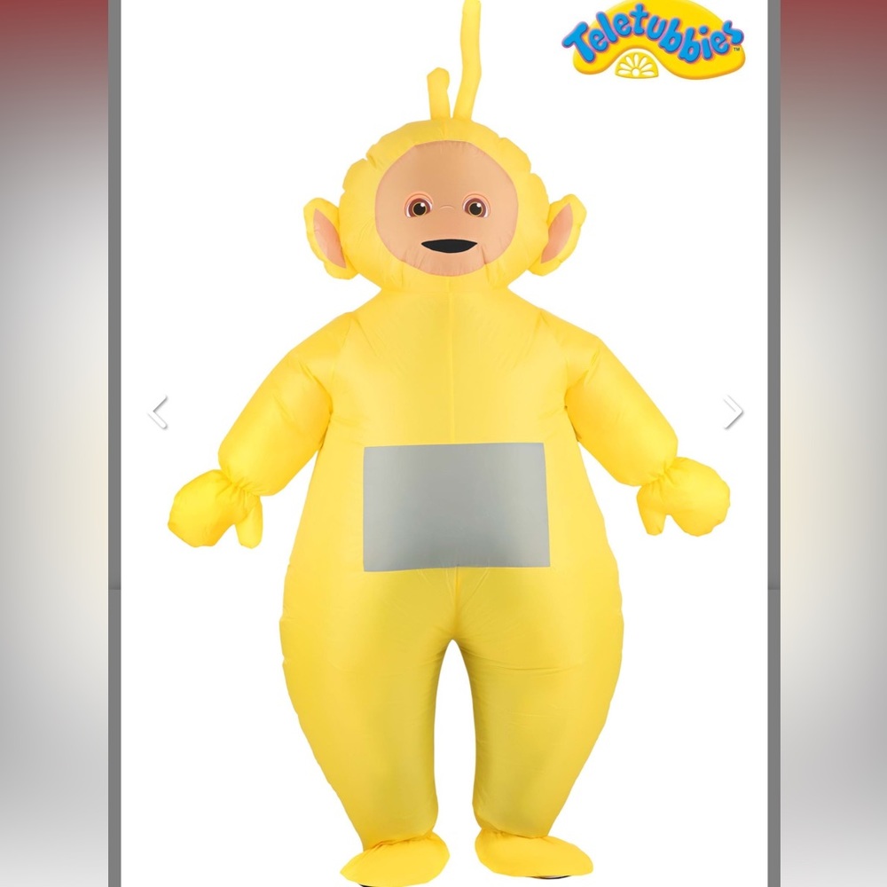 Inflatable laa-laa costume